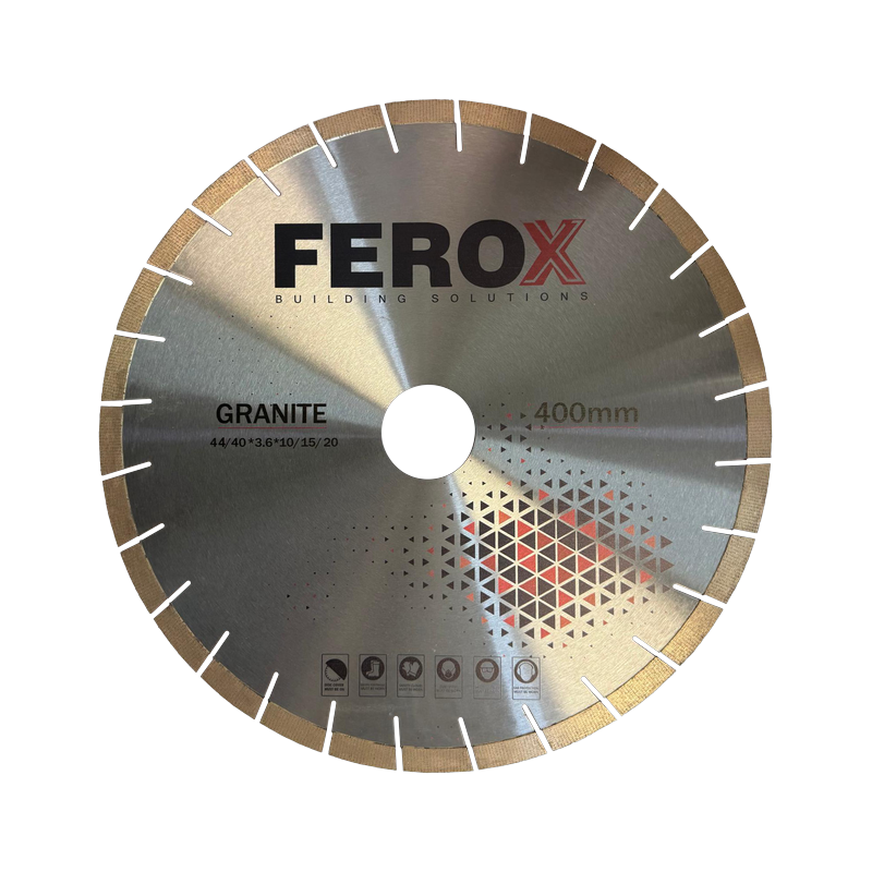 Arix Silent Granite Cutting Blade 400mm (15mm Segment, 50/60 Bore)