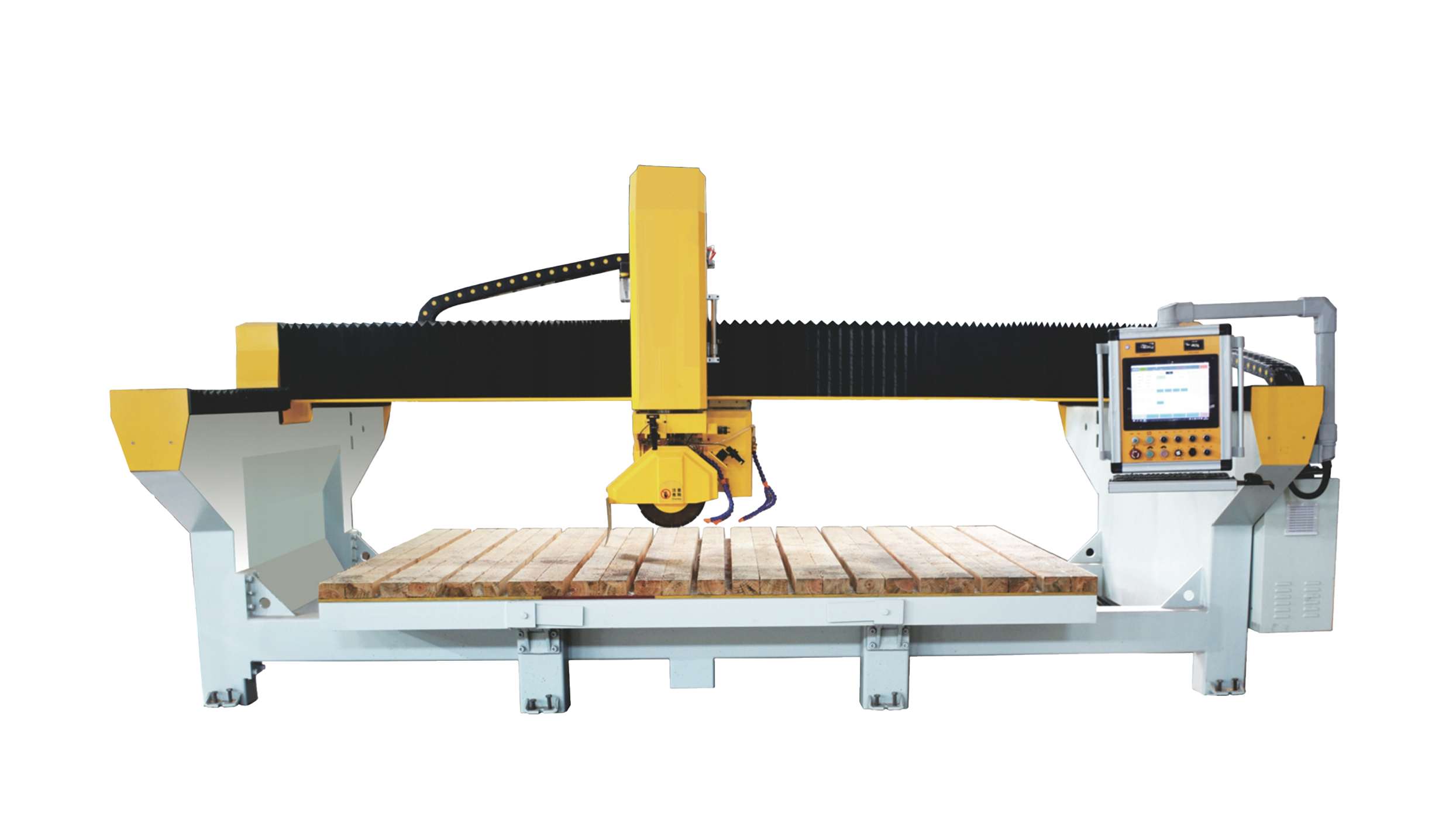 3-Axis / 4-Axis / 5-Axis CNC Bridge Stone Cutting Machine