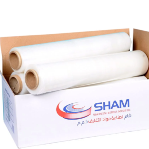 Stretch Film 1.2KG × 300 Core (6 Rolls/Carton)