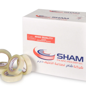Clear Tape 1 Inch × 100 Yards (72 Rolls/Carton)
