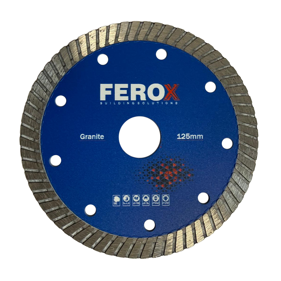 FEROX Granite Cutting Blade 125mm | Diamond Blade