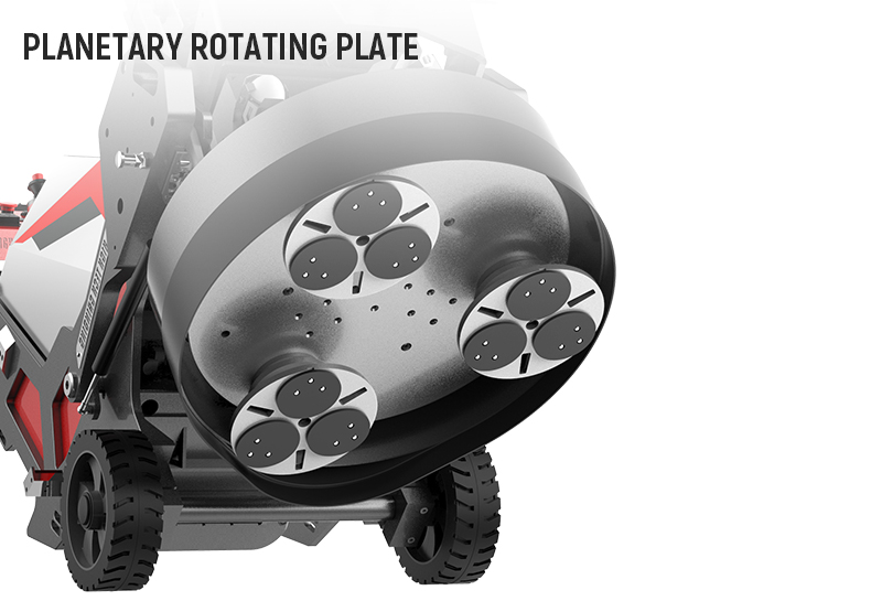 HTG-680GP-3/4 Propane Planetary Grinder - Image 6