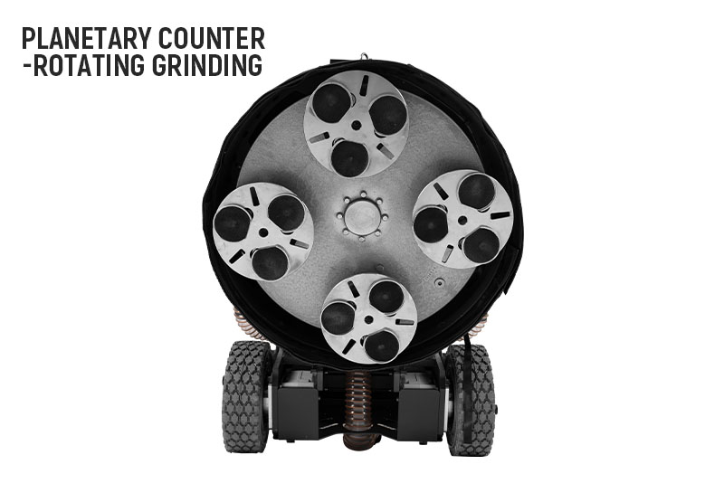 HTG-800-4RC GP Propane Remote Planetary Grinder - Image 7