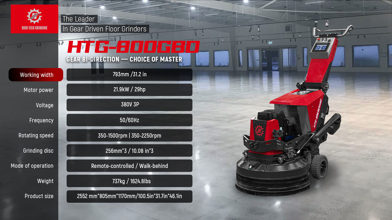 HTG-800 GBD Gear Bi-Direction - Image 12