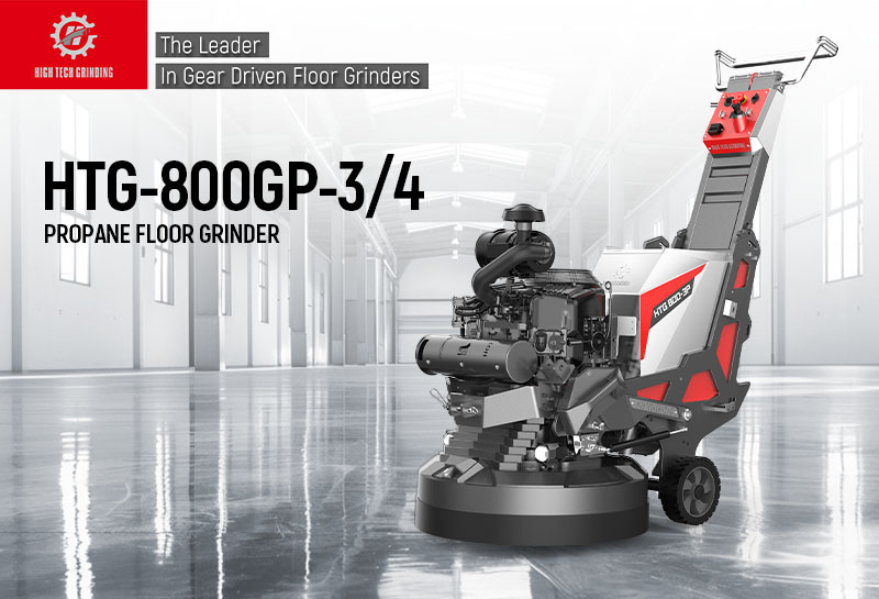 HTG-800GP-3/4 Propane Planetary Grinder - Image 8
