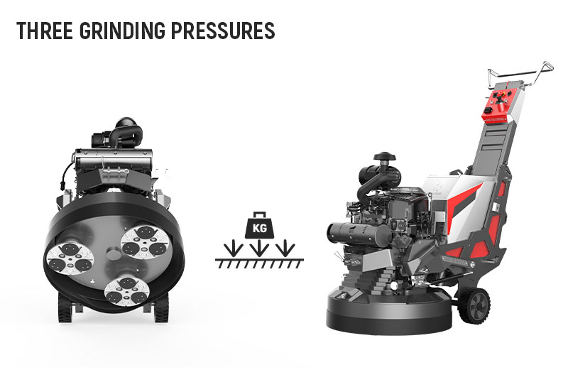 HTG-800GP-3/4 Propane Planetary Grinder - Image 4