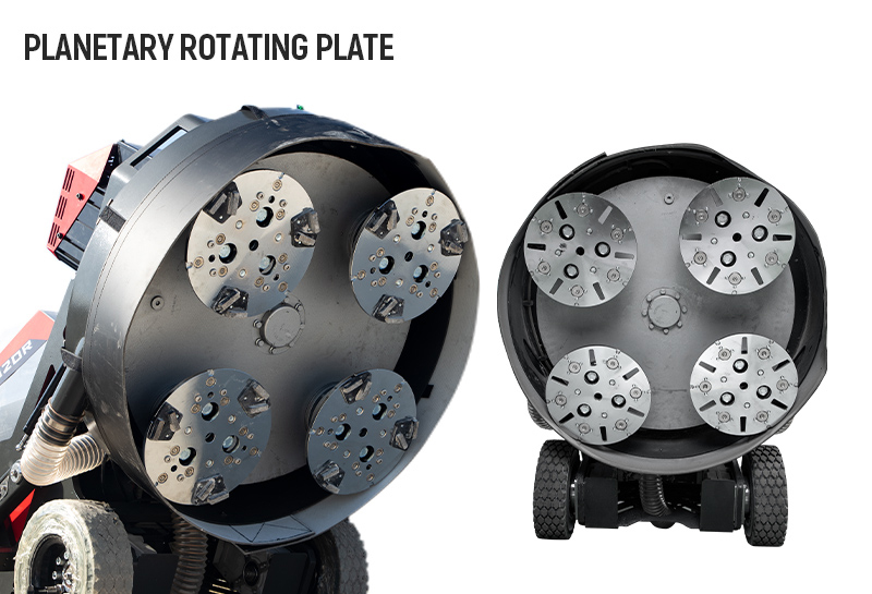 HTG-820RC Planetary Grinder - Image 5